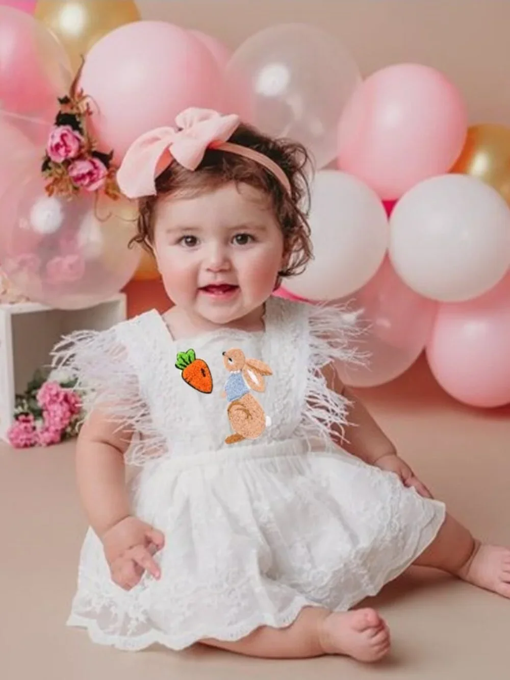 Peter Rabbit Dress Peter Birthday Outfit Clothes Bunny Dress Easter romper